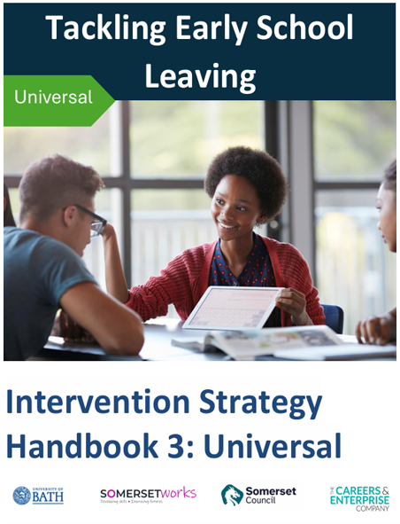 Link to intervention strategies handbook; low risk.